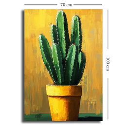 Wallity Pintura Decorativa en Lienzo Multicolor 70 x 100 cm